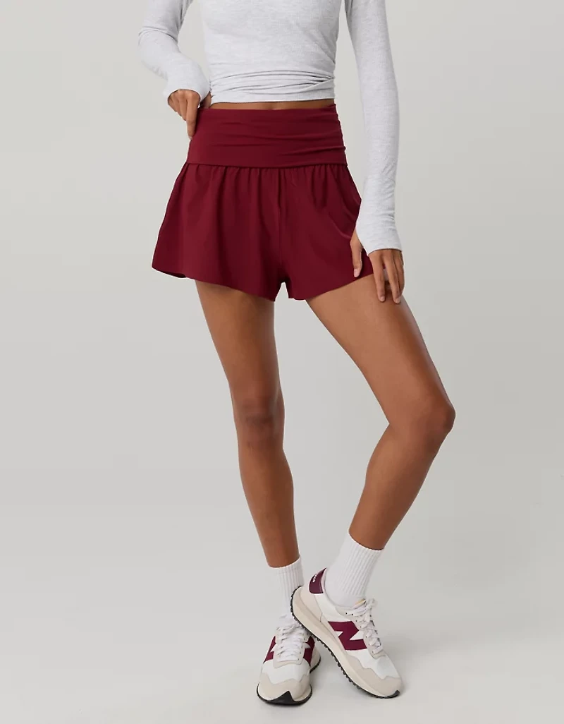 OFFLINE By Aerie Real Me Foldover Flowy Short