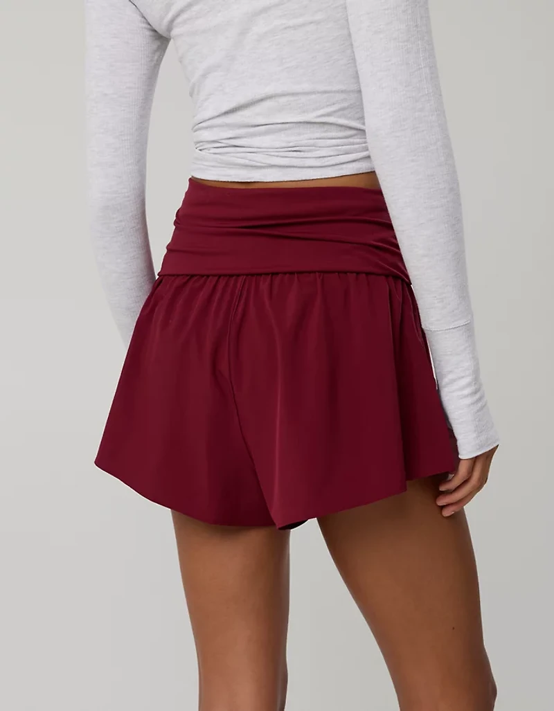 OFFLINE By Aerie Real Me Foldover Flowy Short