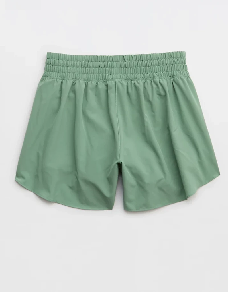 OFFLINE By Aerie High Waisted 3" Butterfly Hem Hot Stuff Short