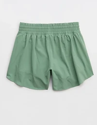 OFFLINE By Aerie High Waisted 3" Butterfly Hem Hot Stuff Short