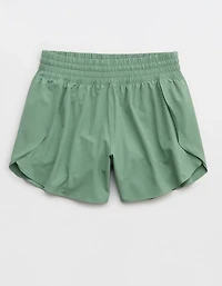 OFFLINE By Aerie High Waisted 3" Butterfly Hem Hot Stuff Short