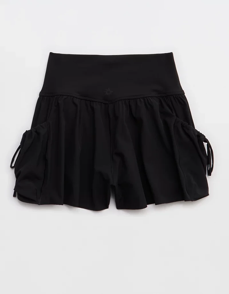 OFFLINE By Aerie Real Me Ruched Pocket Flowy Short