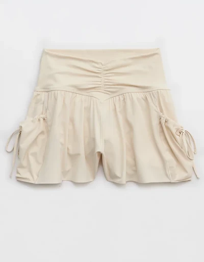 OFFLINE By Aerie Real Me Ruched Pocket Flowy Short