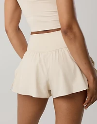 OFFLINE By Aerie Real Me Ruched Pocket Flowy Short