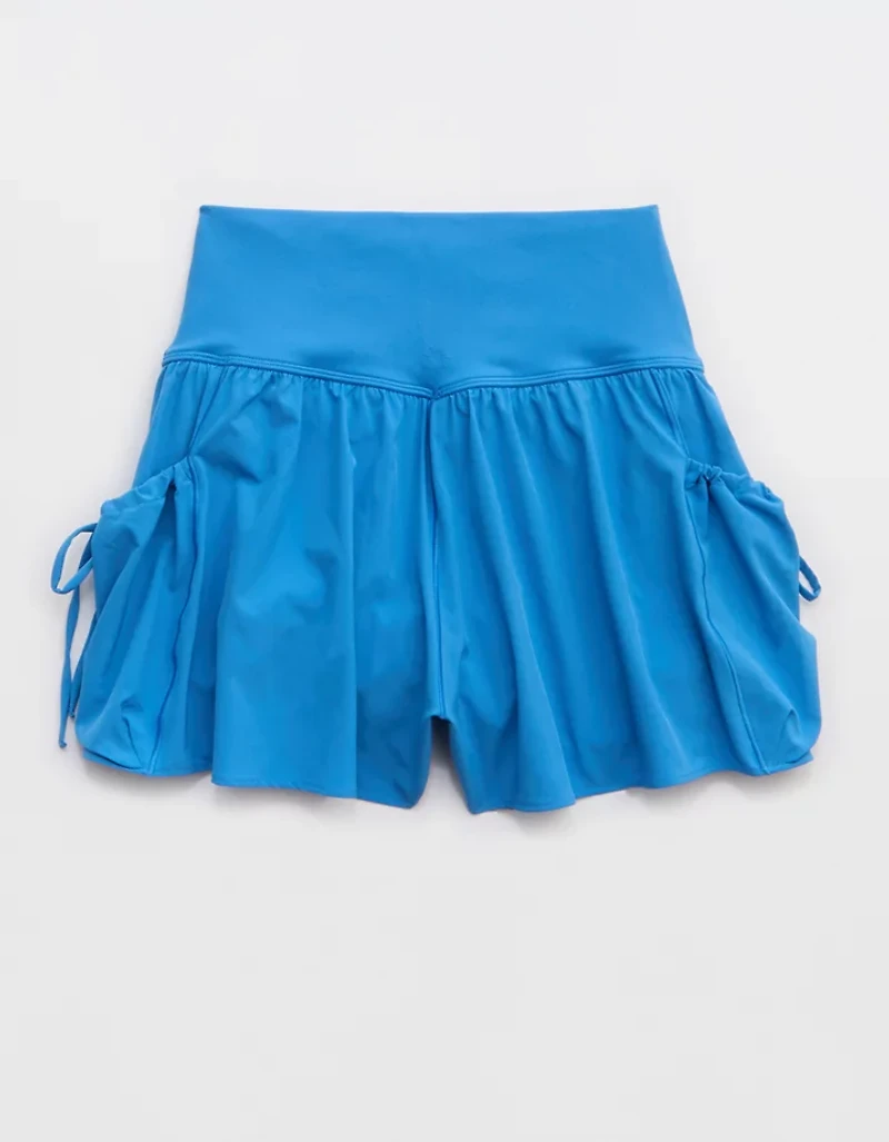 OFFLINE By Aerie Real Me Ruched Pocket Flowy Short