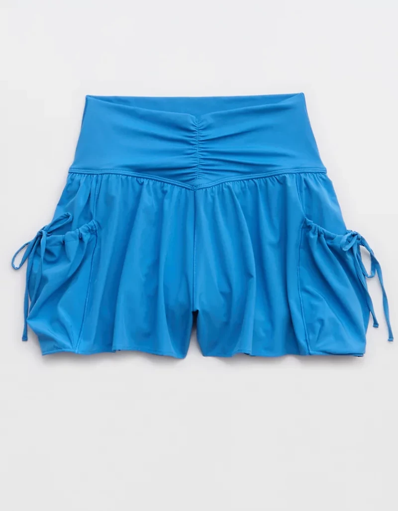 OFFLINE By Aerie Real Me Ruched Pocket Flowy Short