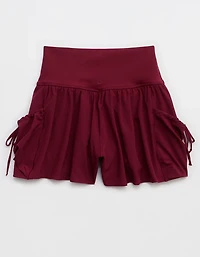 OFFLINE By Aerie Real Me Ruched Pocket Flowy Short