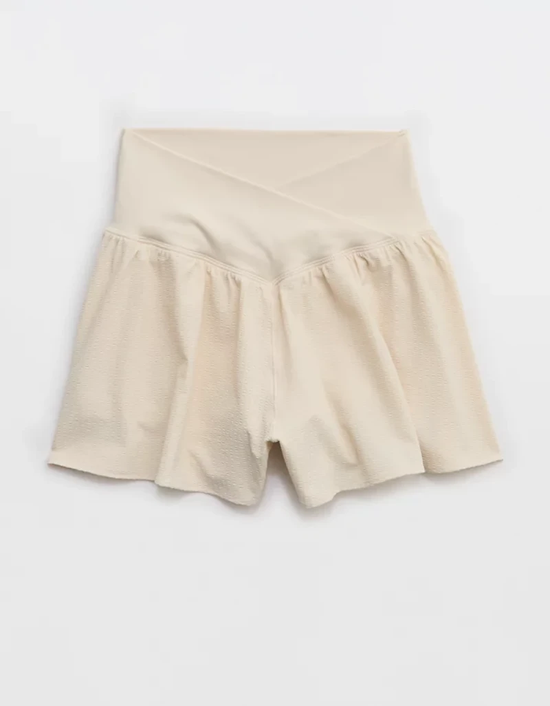 OFFLINE By Aerie Real Me Seersucker Crossover Flowy Short