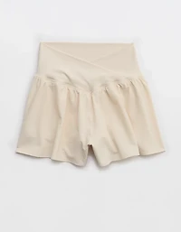 OFFLINE By Aerie Real Me Seersucker Crossover Flowy Short