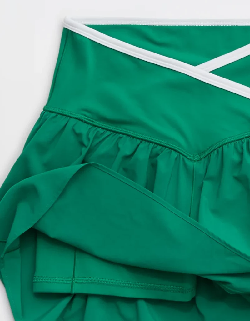 OFFLINE By Aerie Real Me Tipping Crossover Flowy Short