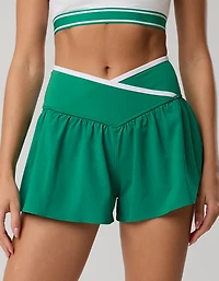 OFFLINE By Aerie Real Me Tipping Crossover Flowy Short