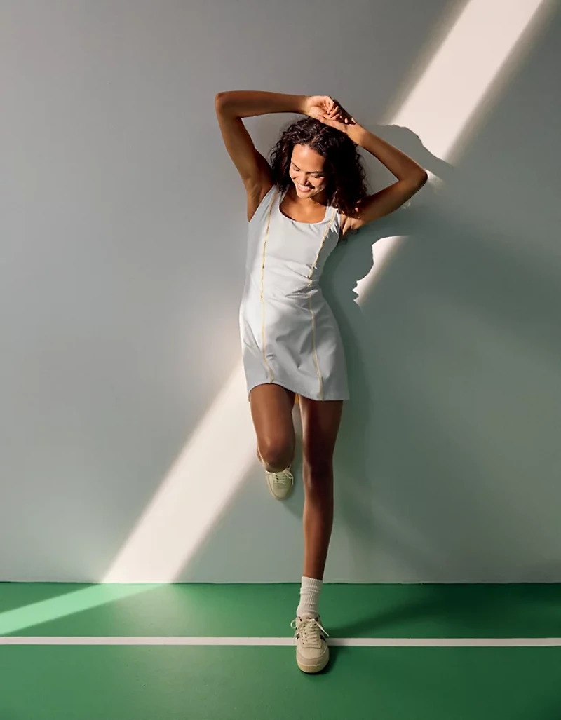 Pickletini Margot Pleat Dress