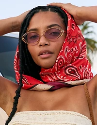 Aerie Convertible Satin Scarf