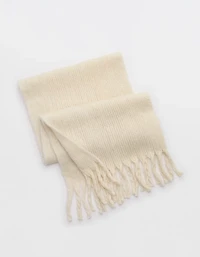 Aerie Fuzzy Knit Scarf