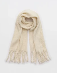 Aerie Fuzzy Knit Scarf