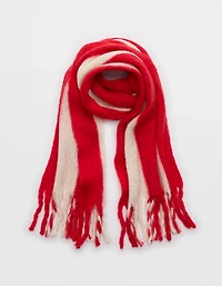 Aerie Fuzzy Knit Scarf