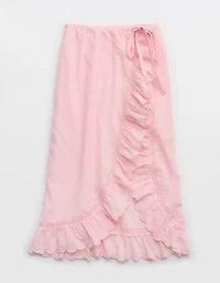 Aerie Embroidered Scalloped Sarong