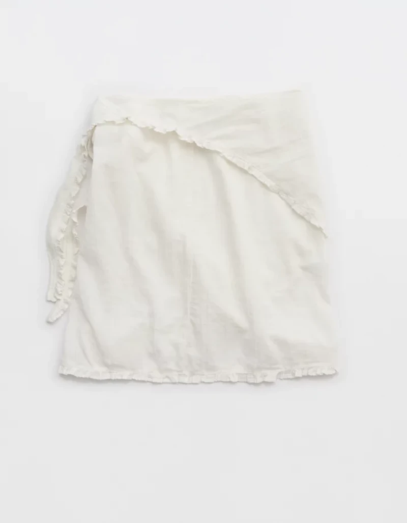 Aerie Ruffle Wrap Skirt