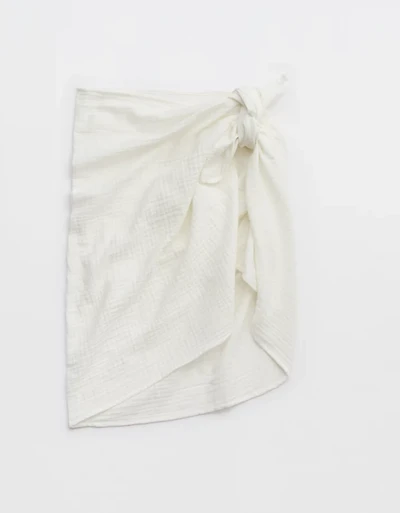 Aerie Gauze Mini Sarong