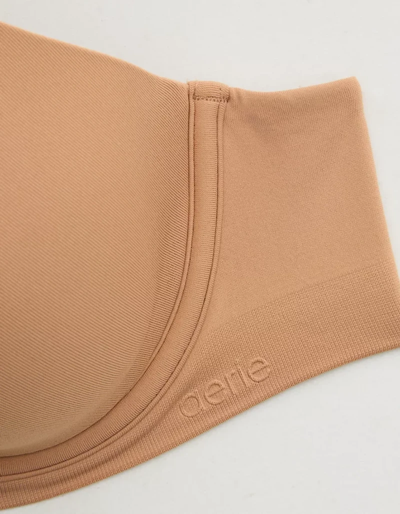SMOOTHEZ Seamless Demi Lightly Lined Bra