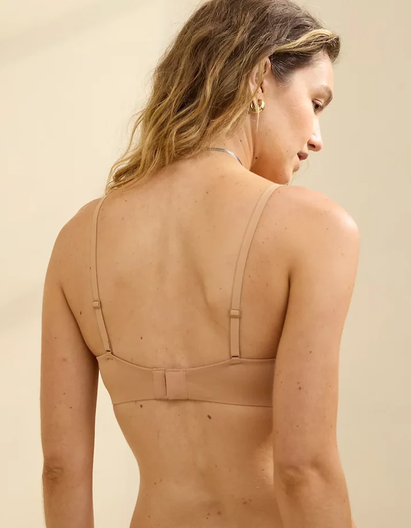 SMOOTHEZ Seamless Demi Lightly Lined Bra