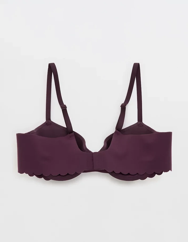 SMOOTHEZ Lace Demi Lightly Lined Bra