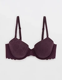 SMOOTHEZ Lace Demi Lightly Lined Bra