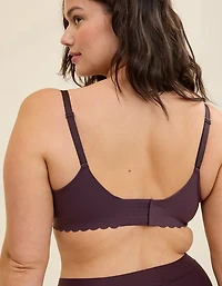 SMOOTHEZ Lace Demi Lightly Lined Bra