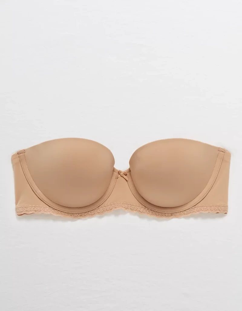 Aerie Real Happy Strapless Push Up Bra