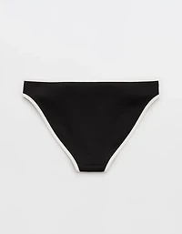 Aerie Full Coverage Ribbed Classic Bikini Bottom