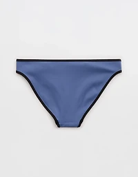 Aerie Full Coverage Ribbed Classic Bikini Bottom