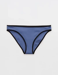 Aerie Full Coverage Ribbed Classic Bikini Bottom