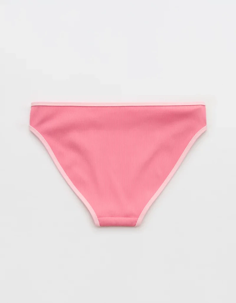 Aerie Full Coverage Ribbed Bikini Bottom