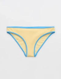 Aerie Ribbed Full Coverage Classic Bikini Bottom