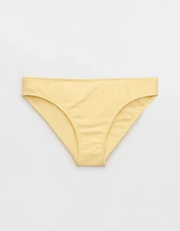 Aerie Shine Ruched Full Coverage Bikini Bottom