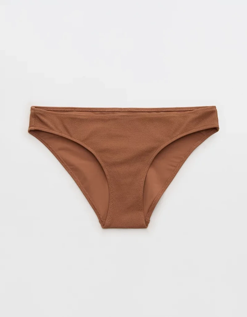 Aerie Pique Full Coverage Bikini Bottom
