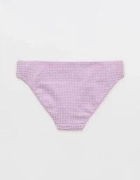 Aerie Seersucker Full Coverage Classic Bikini Bottom