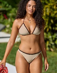 Aerie Crochet Full Coverage Classic Bikini Bottom