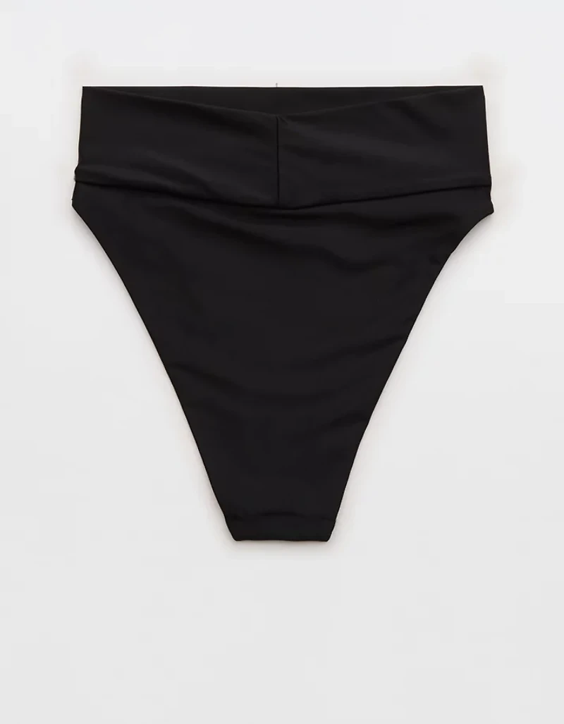 Aerie High Cut Cheeky Bikini Bottom