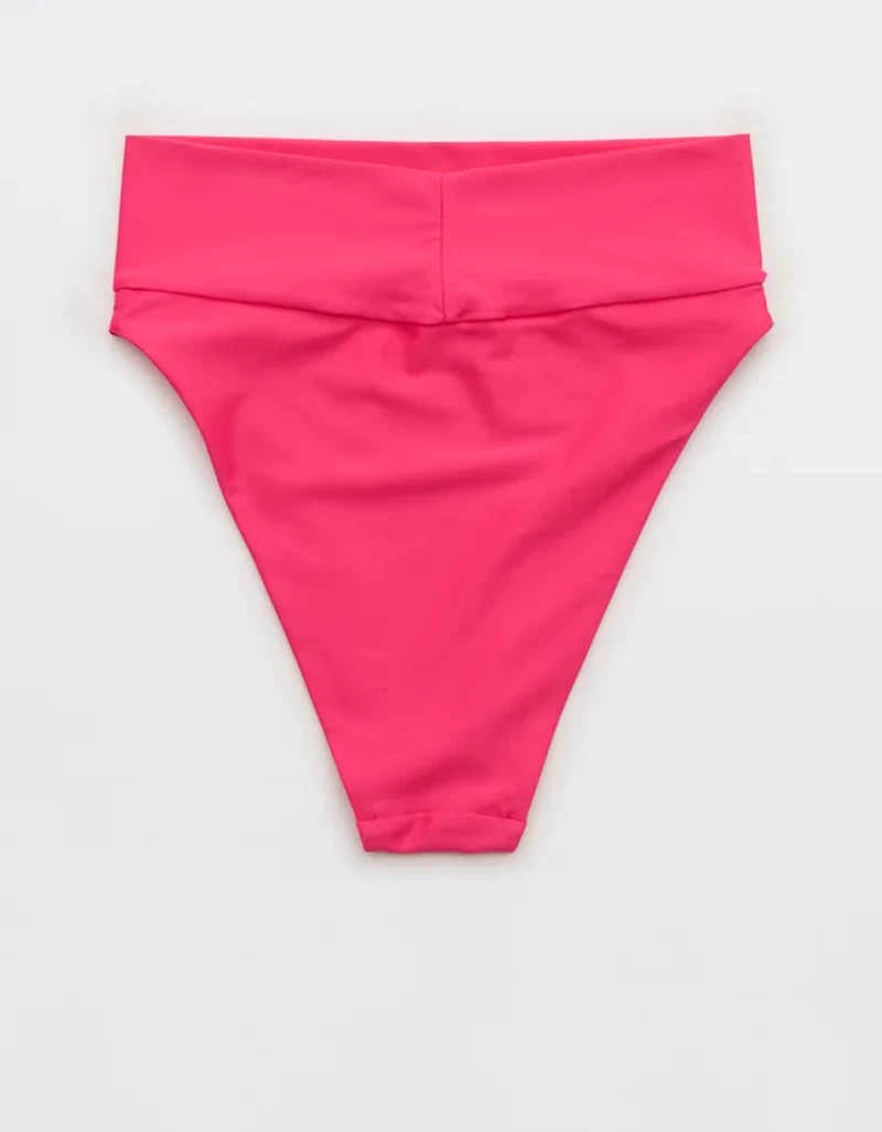 Aerie High Cut Cheeky Bikini Bottom