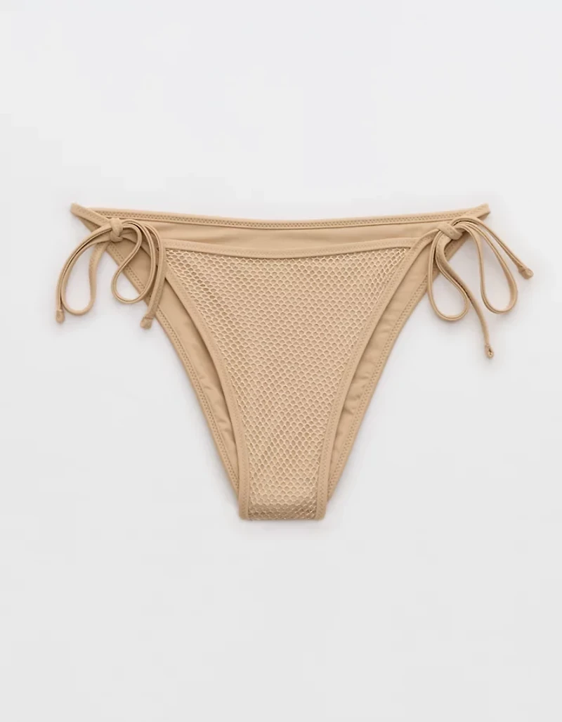 Aerie The Sunbun Metallic Bikini Bottom