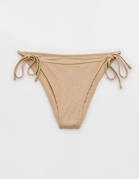 Aerie The Sunbun Metallic Bikini Bottom