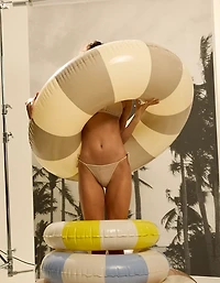 Aerie The Sunbun Metallic Bikini Bottom
