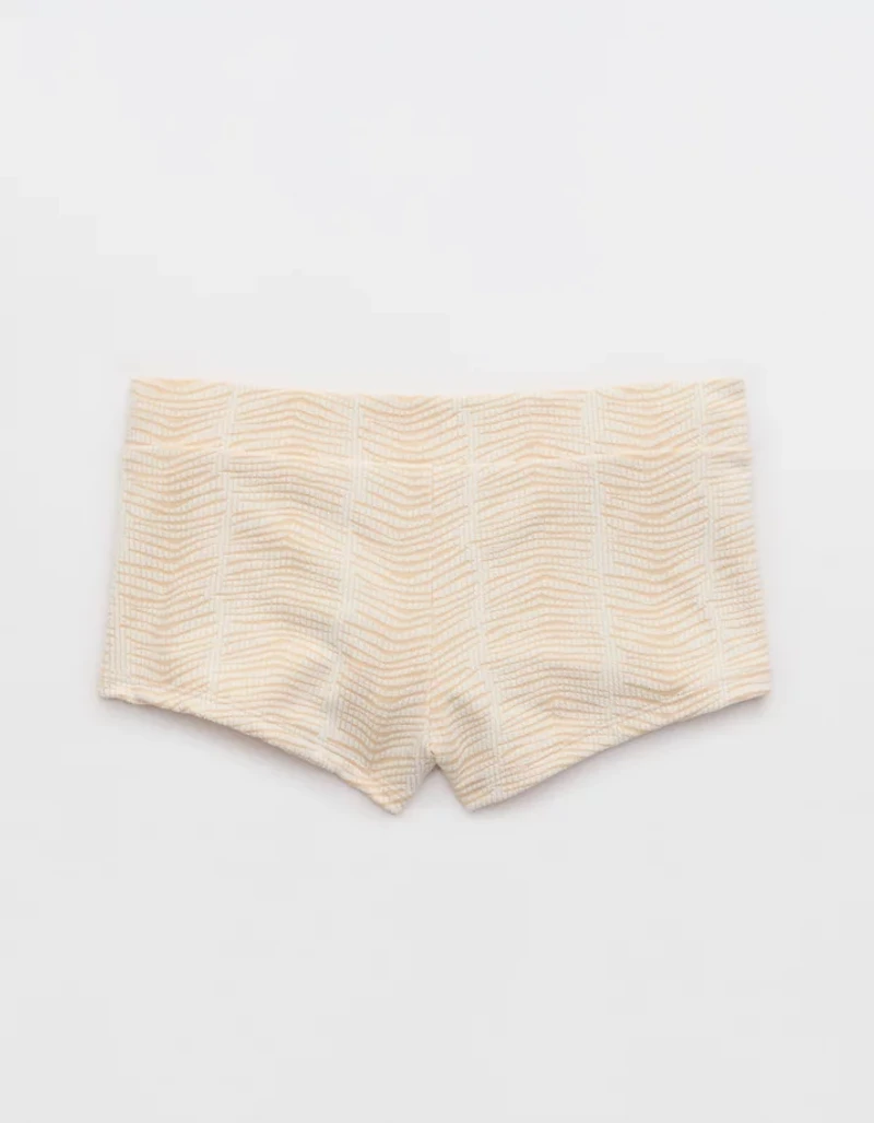 Aerie Jacquard Boyshort Bikini Bottom
