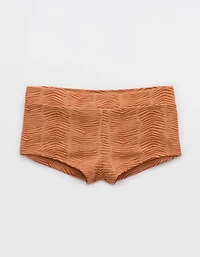 Aerie Jacquard Boyshort Bikini Bottom