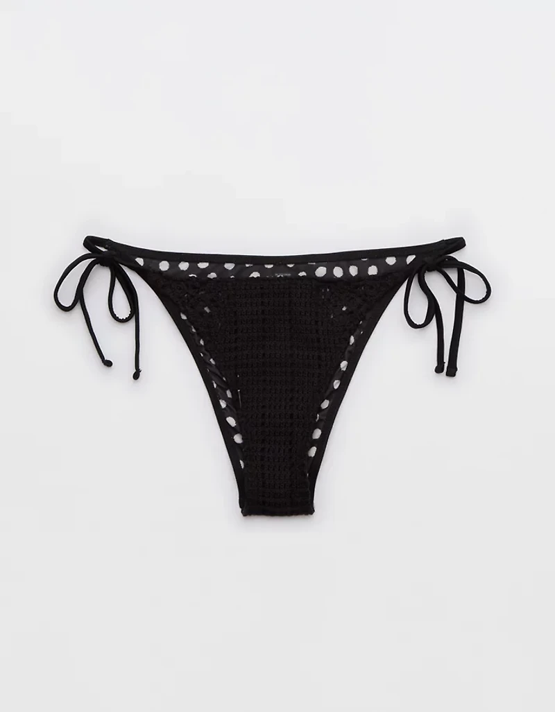 Aerie The Sunbun Crochet Bikini Bottom