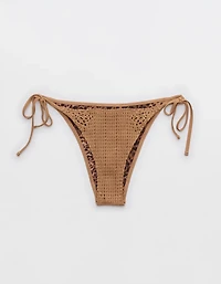 Aerie The Sunbun Crochet Bikini Bottom