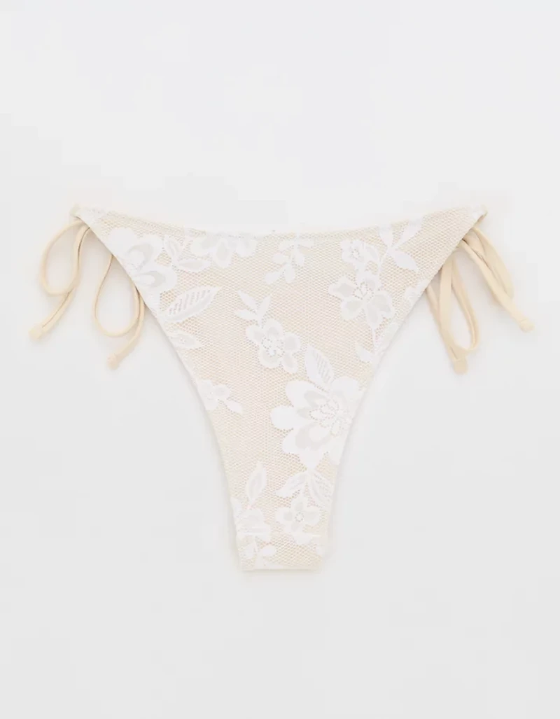 Aerie The Sunbun Lace Bikini Bottom