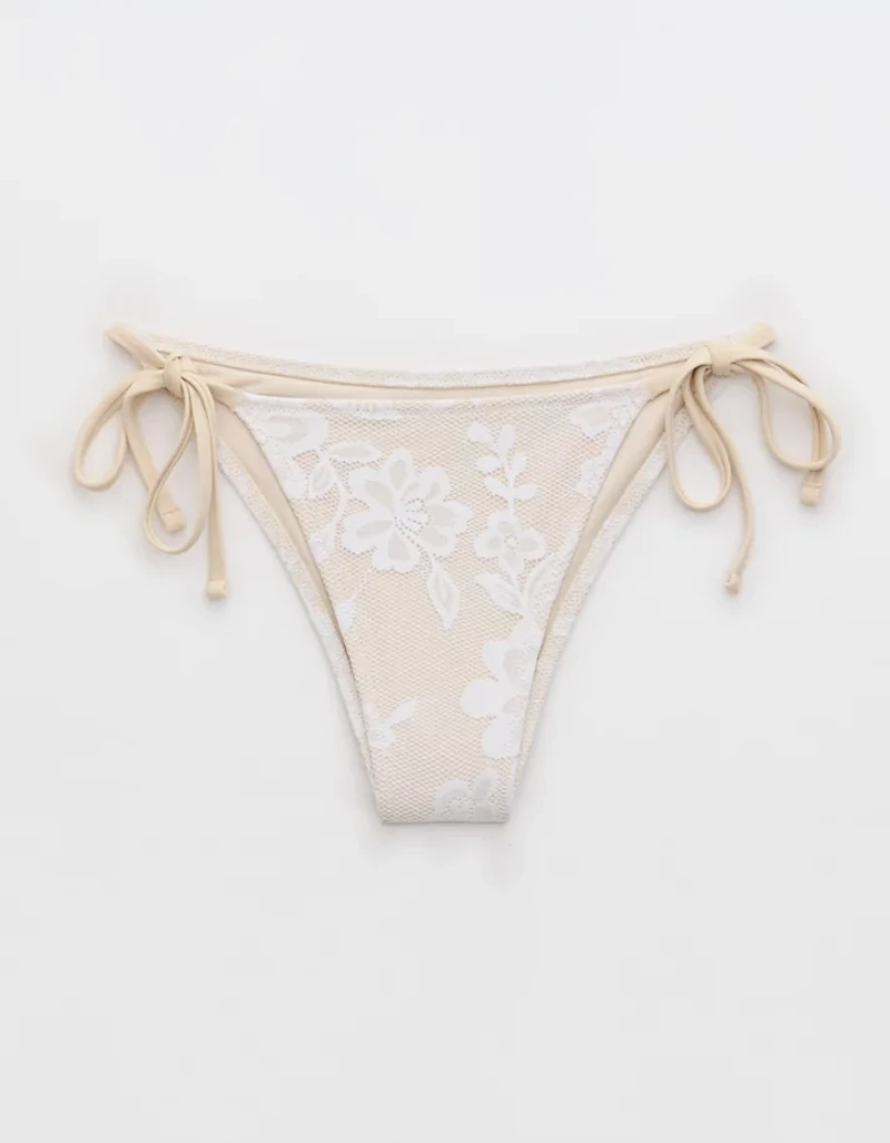 Aerie The Sunbun Lace Bikini Bottom