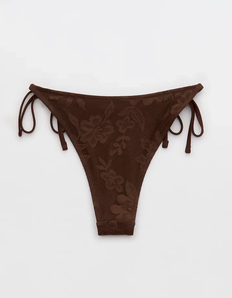 Aerie The Sunbun Lace Bikini Bottom